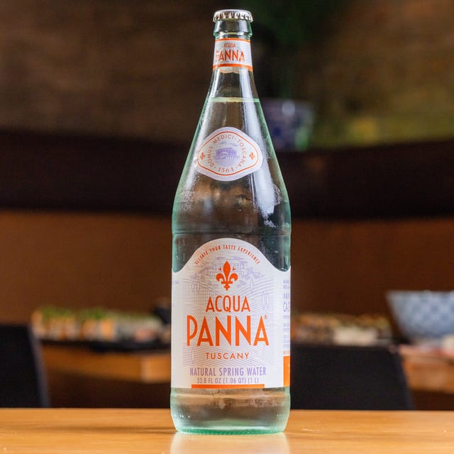 Aqua Panna Spring Water.